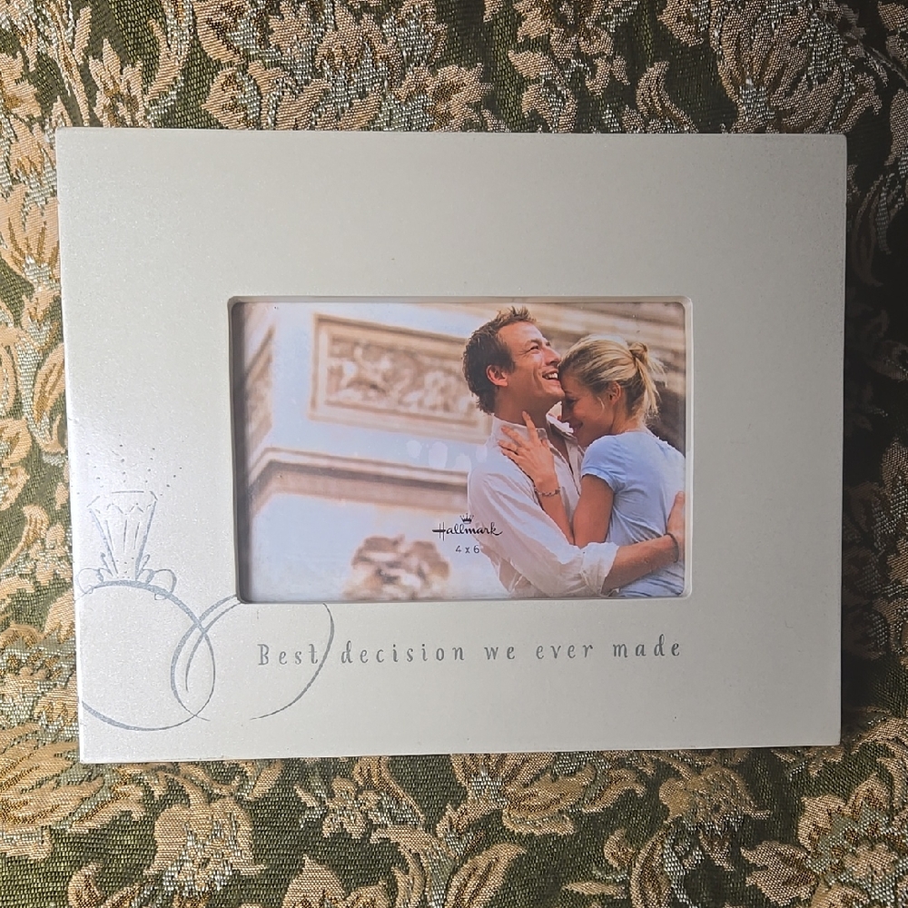 Hallmark White Photo Frame